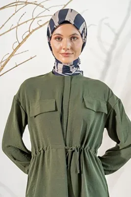 Jawel Kadın Zebra Desen Soft Eşarp
