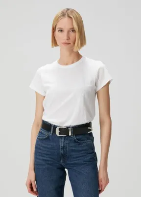 Rag&Bone The Slub Beyaz T-shirt