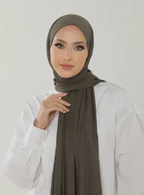 Beyzak Store Luxury Penye Şal - Toprak - Beyzak Store