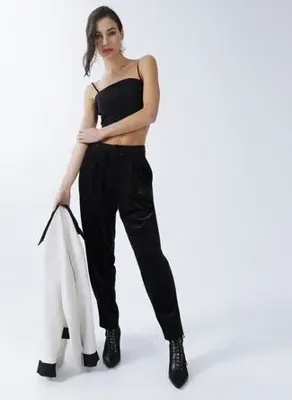 Fabrika Basic Siyah Kadın Pantolon CHR-3