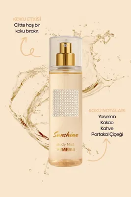 Wemara TASLI VUCUT SPREYI-SUNSHINE (GRI TAS-ACIK GOLD) 150 ml
