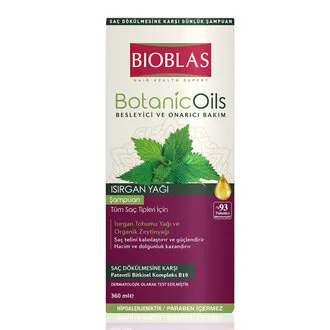 Bioblas İnce Telli ve Zayıf Saçlar için Bitkisel Hacim Şampuanı 360 ml