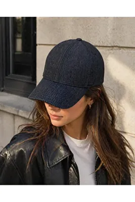 Zeramine 2024 Siyah Kot Şapka Unisex Baseball Kep