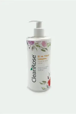 Clean Rose Gül Özlü El Ve Vücut Losyonu 400ml