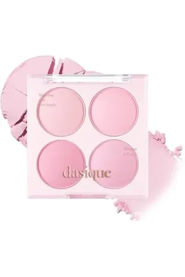Ronanna Karıştırılabilir Renk Tonlarına Sahip 4lü Allık Blending Mood Cheek (#08 Blueberry Sorbet)