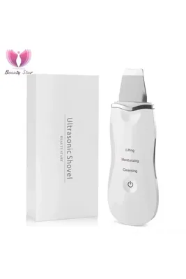 estorilcosmetic Ultrasonic Skin Scrubber (Siyah Nokta Temizleyici Cilt Bakım Cihazı) Beyaz