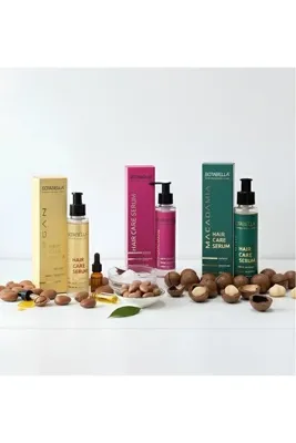 BOTABELLA SAÇ BAKIM SERUMU 3'İN1 -BİTKİSEL-ARAN-MACADAMIA- 125ML