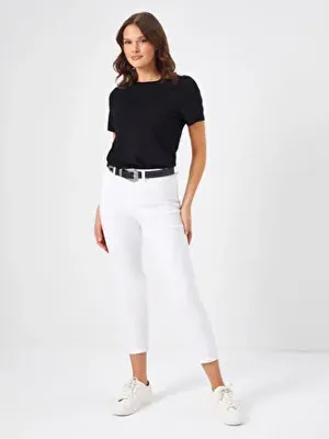 Faik Sönmez Slim Fit Coton Parça Boya Pantolon 00044