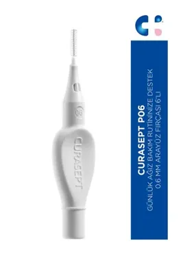 CURASEPT Proxi P06 Ara Yüz Fırçası 6'lı Beyaz