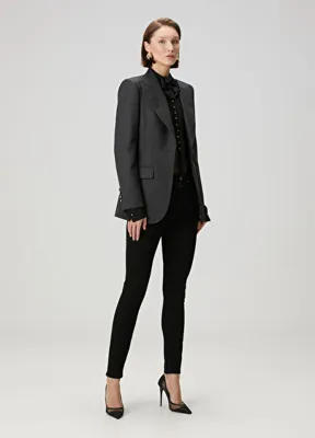 Dolce & Gabbana Siyah Skinny Jean Pantolon