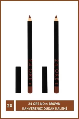 DEBORAH Milano 24 Ore N:4 Brown Kahverengi Dudak KalemiX2