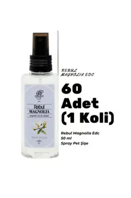 Rebul Pine Forest Edc 50ml Sprey Pet Şişe 60 Adet (1 koli) Pine Forest Kokulu Kolonya