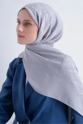 Armine Çubuk Desen Naia Jakarlı Pamuk Şal
