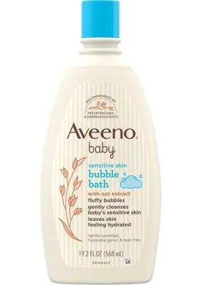 Myg Plus Aveeno Baby Sensitive Skin Banyo Köpüğü 568ML
