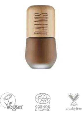 Baims Fluid Foundation Excellent Skin (Likit Fondöten) Organik Vegan Fondöten 80 Mocha