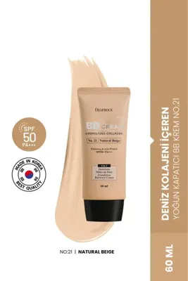 DEOPROCE Deniz Kolajeni Içeren Yoğun Kapatıcı Bb Krem Spf50 Pa No:21 60ml Magic Bb Cream