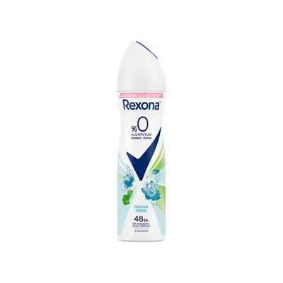 Rexona Kadın Sprey Deodorant %0 Alüminyum Ocean Fresh 150 ml