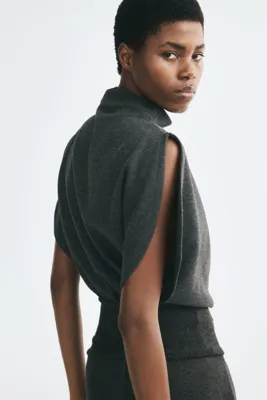 H&M Yarım Balıkçı Yakalı Triko Üst