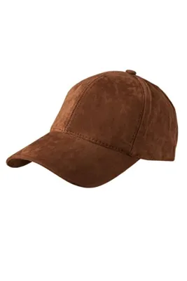 Hat Factory Unisex Hakiki Süet Beyzbol Kep
