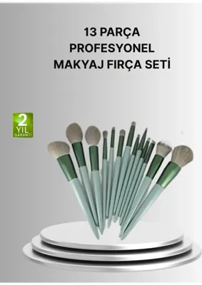 lisinya Cilt Dostu Profesyonel Makyaj Fırça Seti Pudra ve Fondöten İçin Uygun -