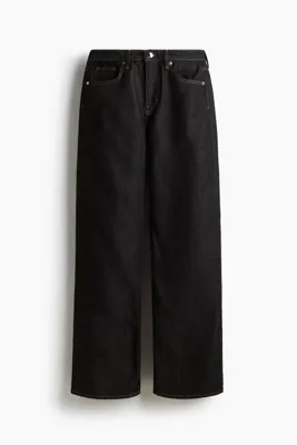 H&M Feather Soft Wide Regular Jeans