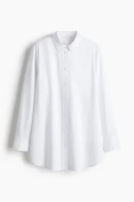 H&M Pamuklu Oversize Gömlek