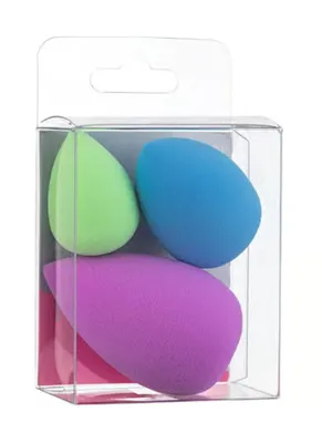 Flormar Pürüzsüz Dokulu 3'lü Mini Makyaj Süngeri Seti