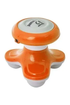 Byanes Mini Masaj Aleti Usb'li Pil'li Masaj Aleti Turuncu Pt-7080