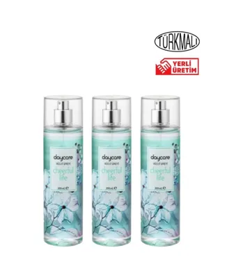 Daycare Vücut Spreyi 200 Ml X 3 Lü Cheerful Life