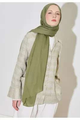 Fresh Scarfs Soft Viskon Şal Zeytin Yeşili