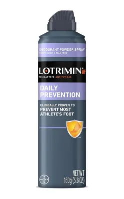 Lotrimin Deodorant Powder Spray Daily Prevention 160 G