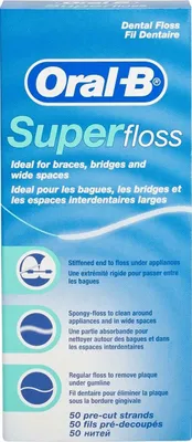 ORAL B Oral-B Diş İpi Super Floss 50 Adet