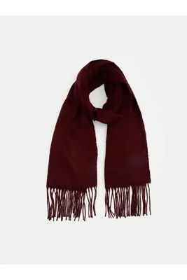 LC Waikiki LCW ACCESSORIES Düz Püsküllü Kadın Atkı