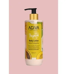 agıva Mango & Papaya Agiva Care & Beauty Yoğun Nemlendirici Ve Besleyici Vücut Losyonu 500 Ml