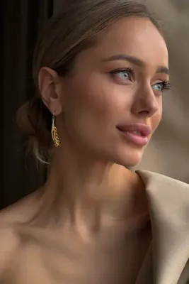 New Obsessions Altın Kaplama Sahure Serisi Başak Sallantılı Küpe