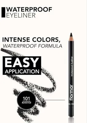 Diğer Mat Bitişli Suya Dayanıklı Göz Kalemi Siyah - Waterproof Eyeliner - 101 Ice - 8690604109012 0