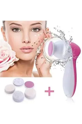 NW NessiWorld Pilli Yüz Cilt Temizleme Cihazı Siyah Nokta Peeling Fırça Seti Vücut Yüz Bakımı Masaj Aleti