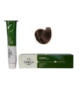 Omega Plus Color Professional Hair Color Cream 60 ml 6/3 Koyu Kumral Dore