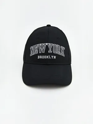 LCW ACCESSORIES New York Nakışlı Kadın Kep Şapka