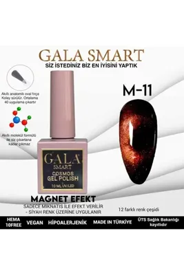 gala smart Cosmos Magnet Effect Kalıcı Oje 10 ml