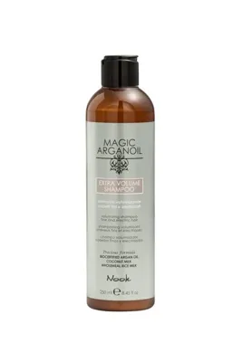 Nook Magic Arganoil İnce Telli Saçlar İçin Pirinç Proteinli Dolgunlaştırıcı Hacim Veren Şampuan 250ml