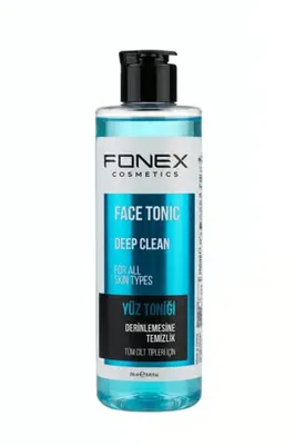 Fonex Derinlemesine Temizlik Tüm Cilt Tipleri İçin Yüz Toniği 250 Ml Mavi