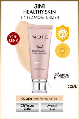 NOTEKHOME Note 3in1 Skin Tint Moisturizer l 00