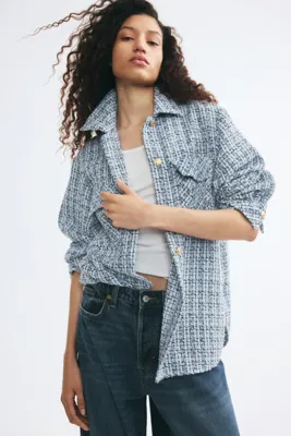 H&M Bukle Overshirt Gömlek