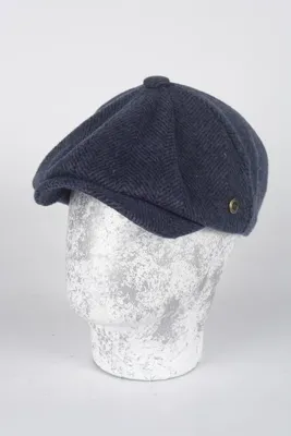mercantoptan Kışlık 8 Yünlü Parca Balık Sırtı Model Peaky Blinders  Kasket Şapka
