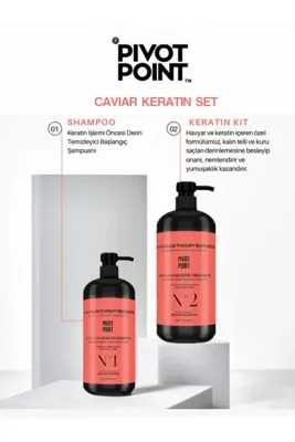 PIVOT POINT Caviar Keratin Düzleştirici – Havyar Özlü, Lüks Ve Kalıcı Düzlük!”