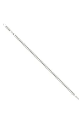 Merano Design Beyaz Baget Bileklik 4mm