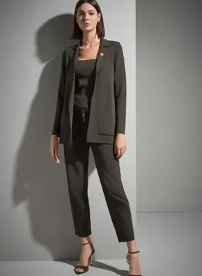 Join Us Yeşil Kadın Normal Kalıp Blazer 2526W070