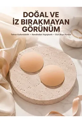Eldenör Silikon Göğüs Ucu Kapatıcı Kendinden Yapışkanlı Tekrar Kullanılabilir - Lisinya LSELDR06