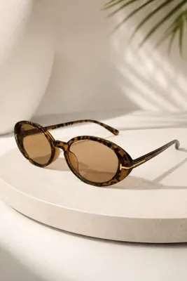 Nilu Moda Premium Lüks Tasarım Oval Güneş Gözlüğü